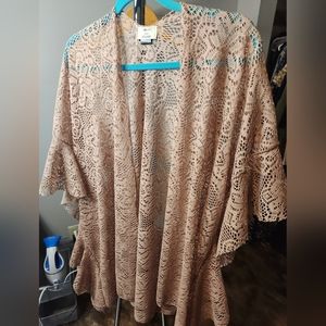 Womens plus size kimono wrap